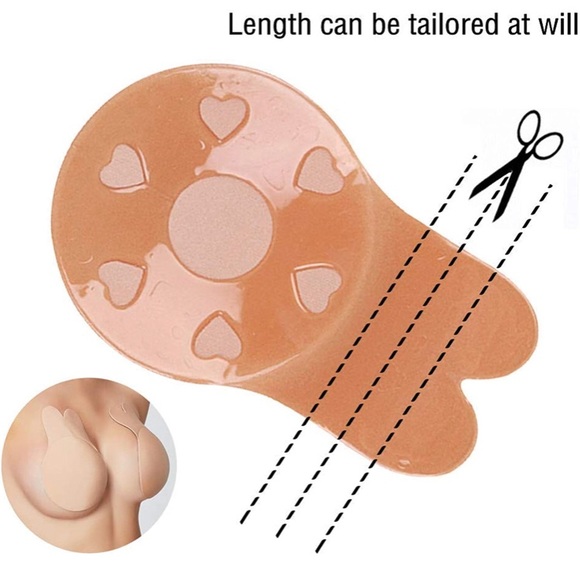 2 Pairs of invisible backless adhesive bra - Picture 4 of 6